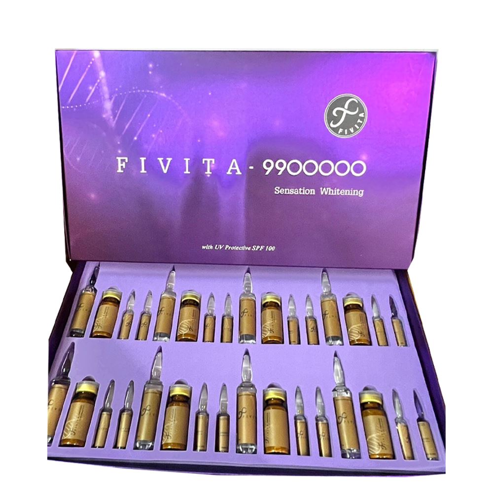 Fivita 9900000 Sensation Whitening Glutathione Injection