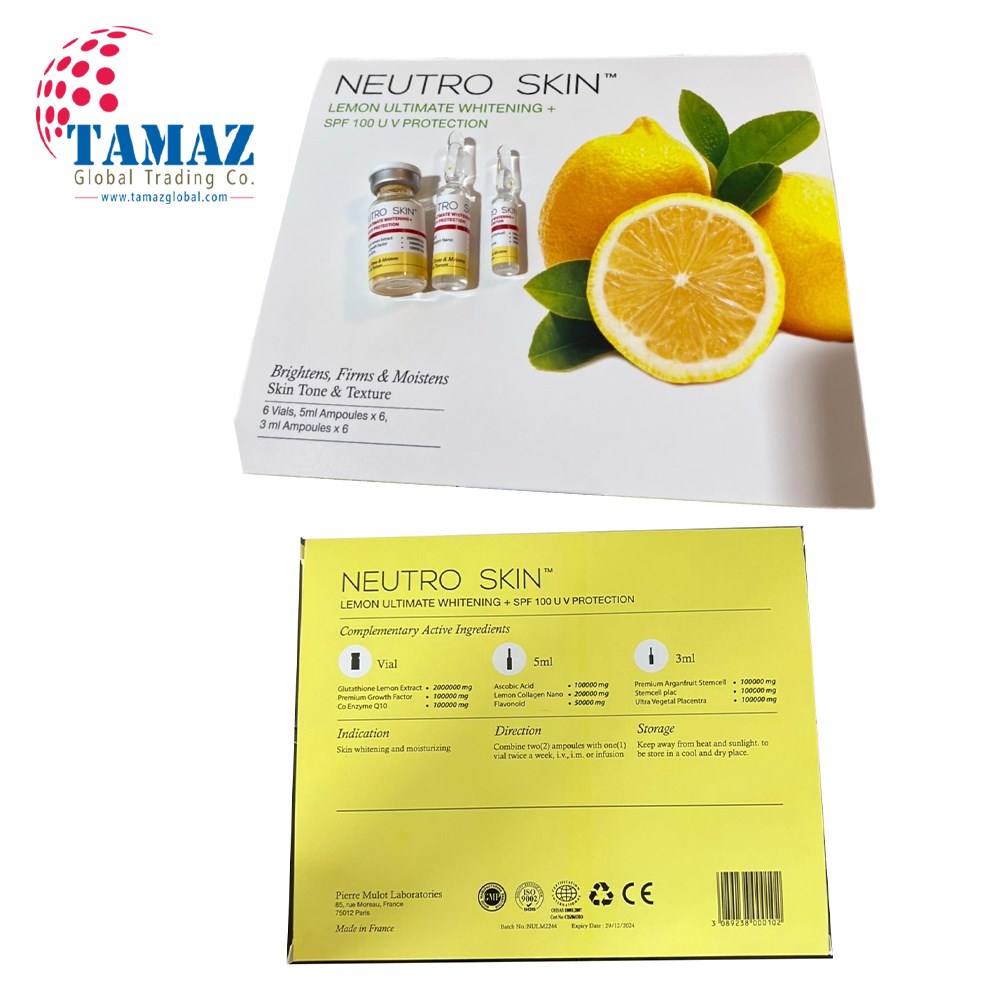 Neutro Skin Lemon Whitening+ Glutathione Injection