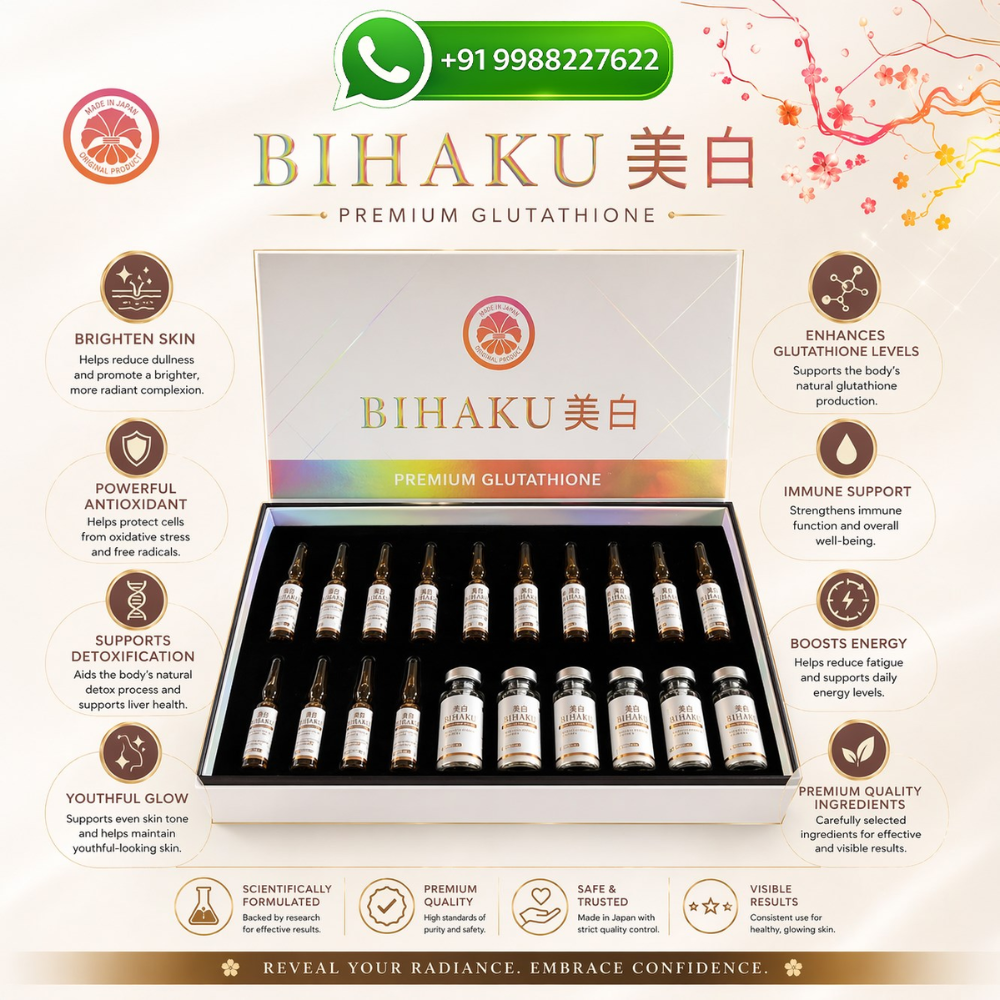 bihaku glutathione iv Japan Premium 10,000mg Injection Glutathione Injections: Side Effects &
