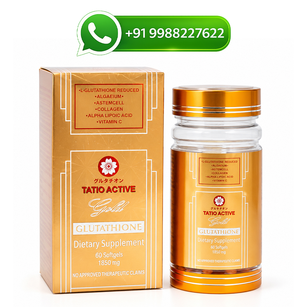 tatio active gold glutathione Tatio Active Gold 1850mg 60 Softgels