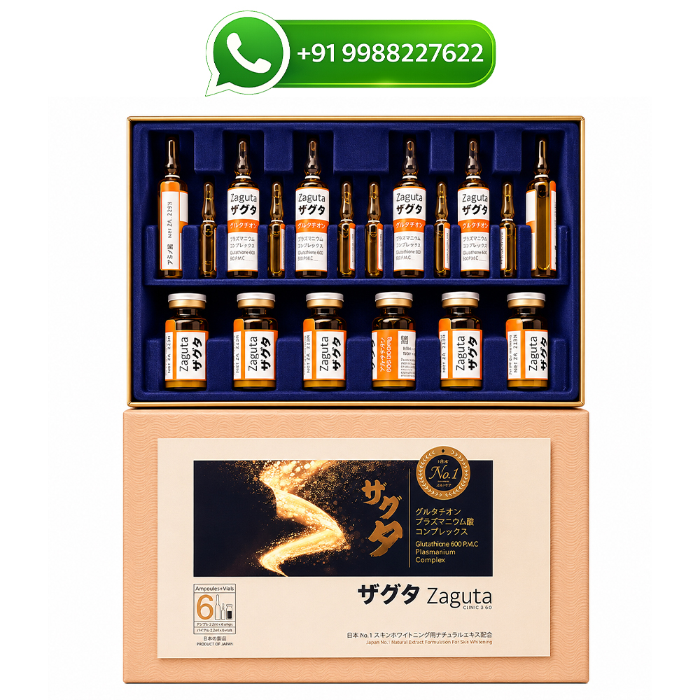 glutathione from japan Buy Zaguta Japan 600,000mg Glutathione Injections In India