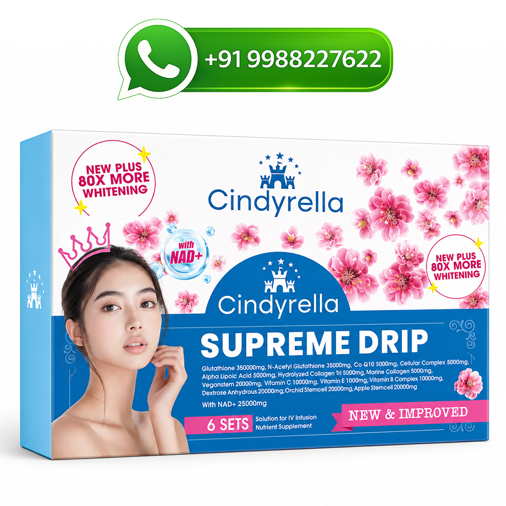 cindyrella glutathione CELEBRITY DRIP (15 VIALS) Drip Cindyrella Supreme Drip Glutathione Injection