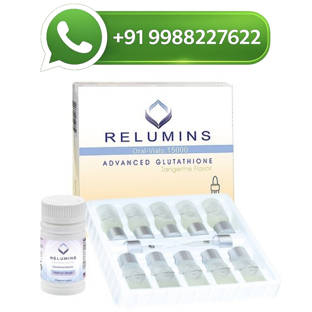 Buy Relumins Glutathione 15000mg Oral Vials In India