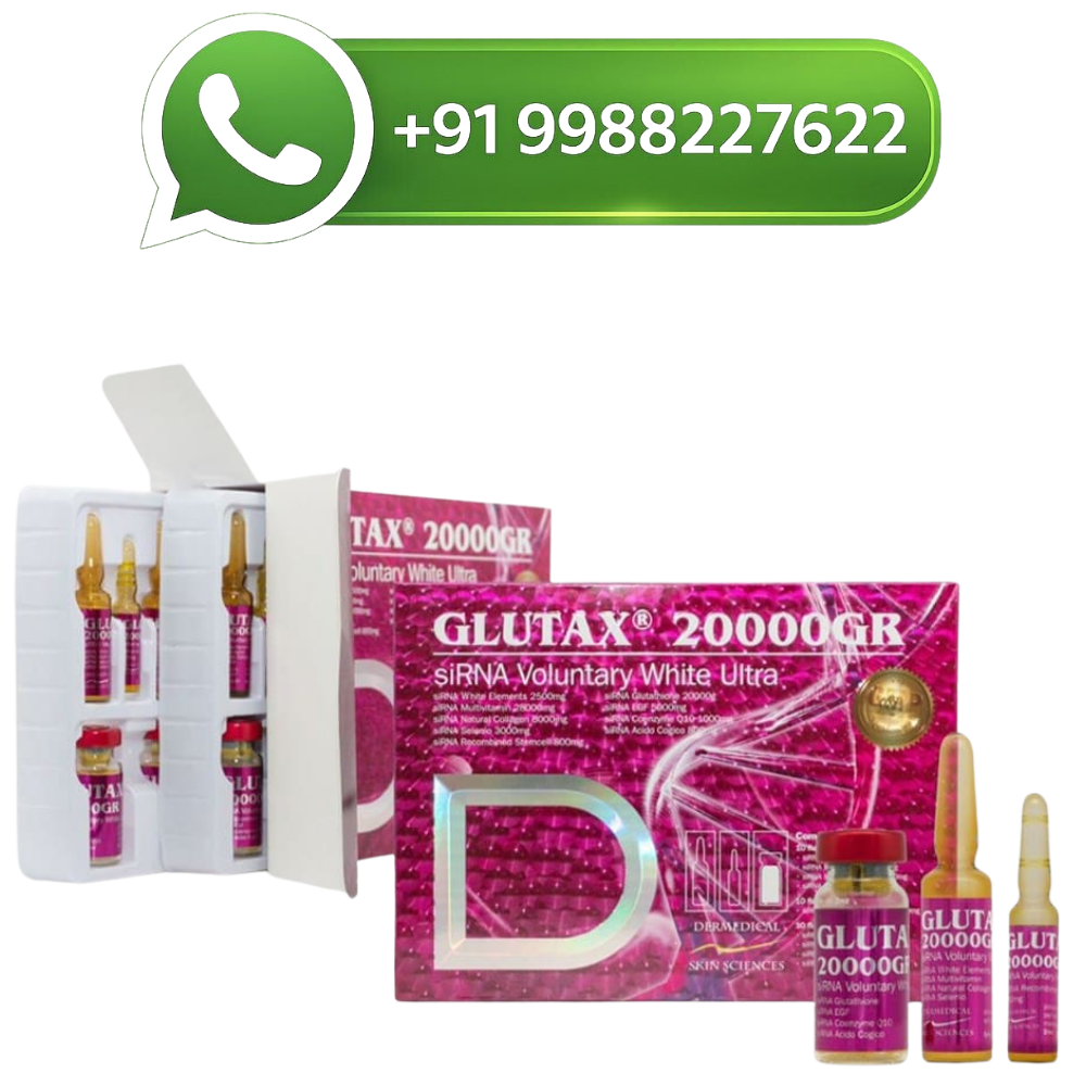 glutathione 20000gs Glutax 20000Gr Sirna Voluntary White Ultra