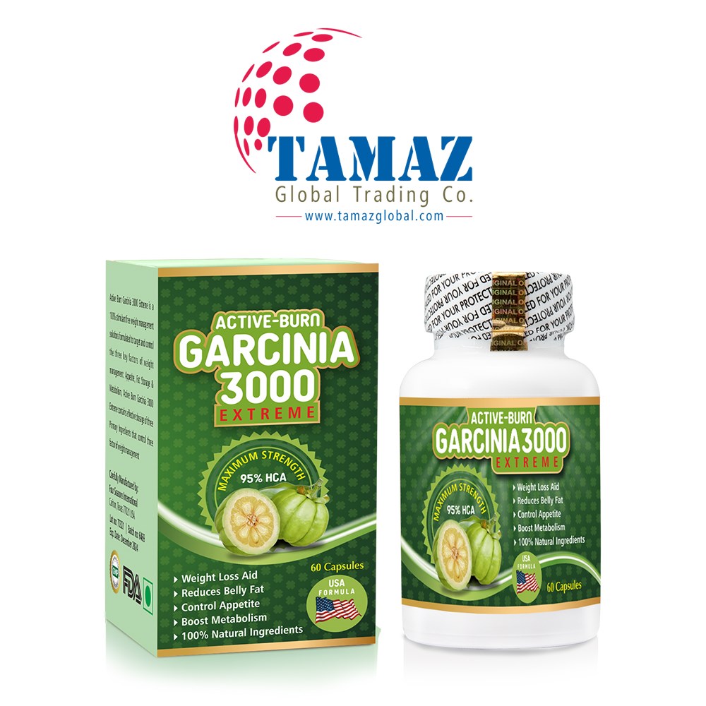 Active Burn Garcinia 3000 Maximum Strength Capsules