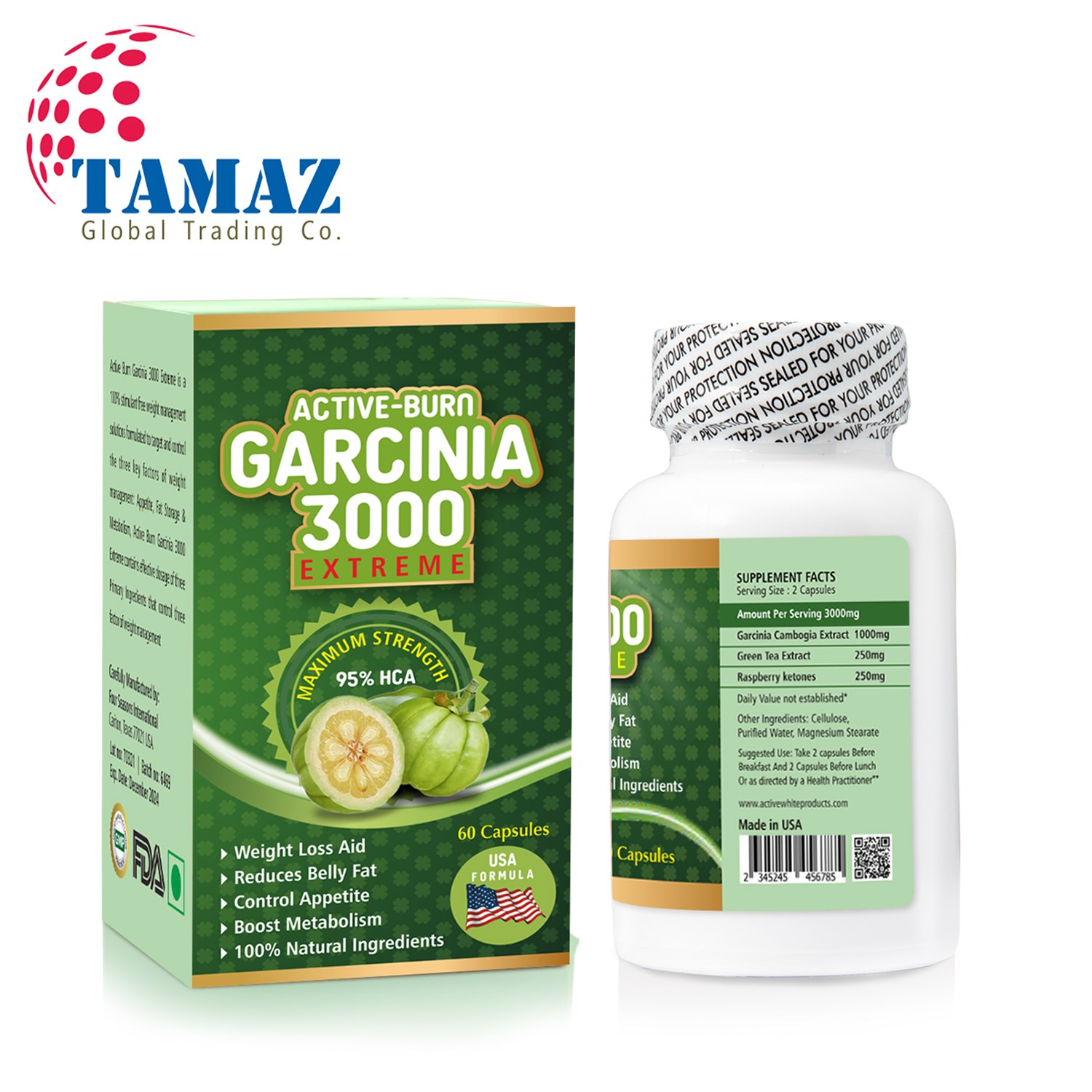 active burn garcinia 3000 extreme weight loss pills