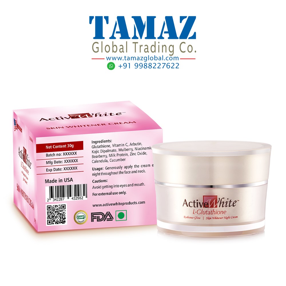 Active White L Glutathione Skin Whitening Cream