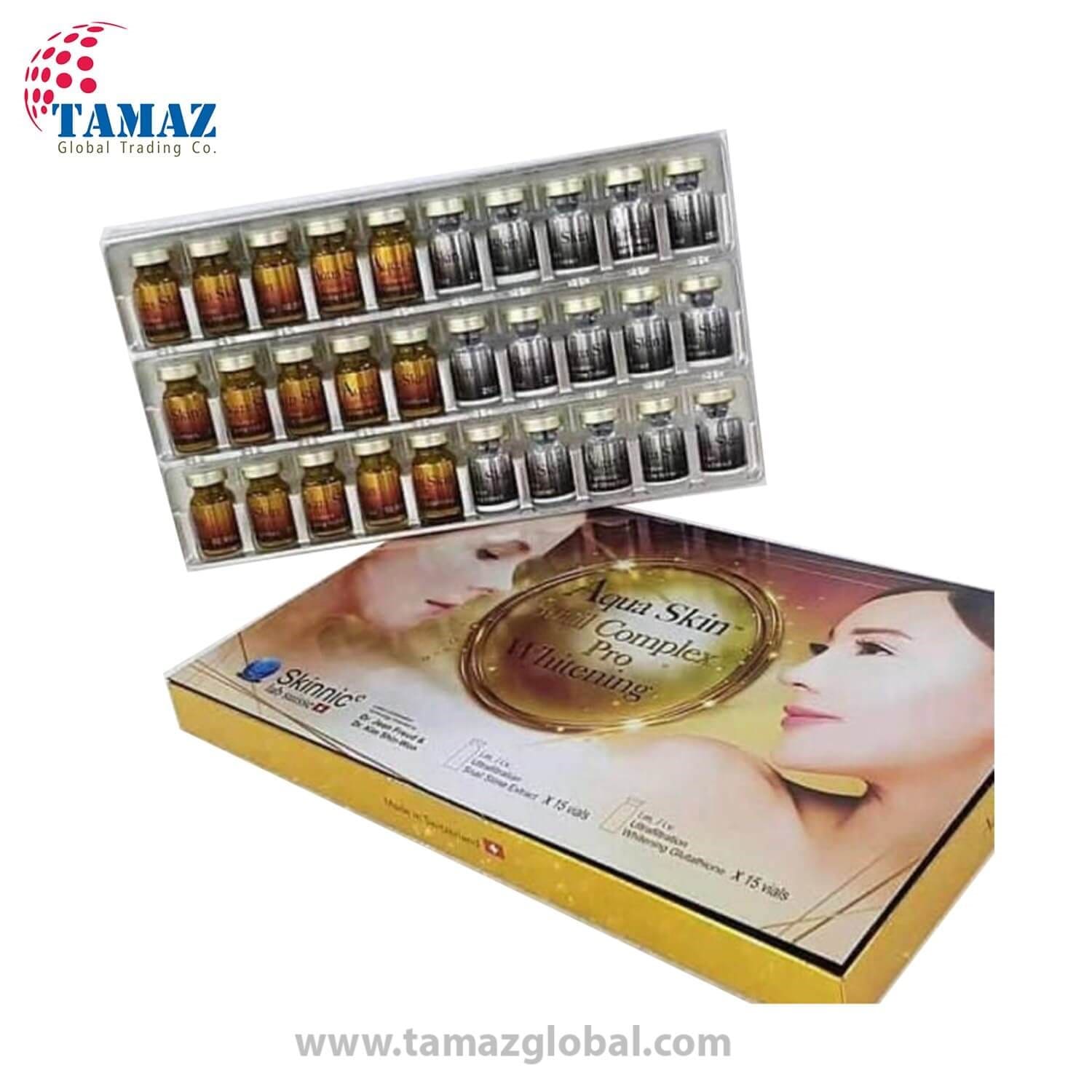 Aqua Skin Snail Complex Pro Whitening Glutathione Injection