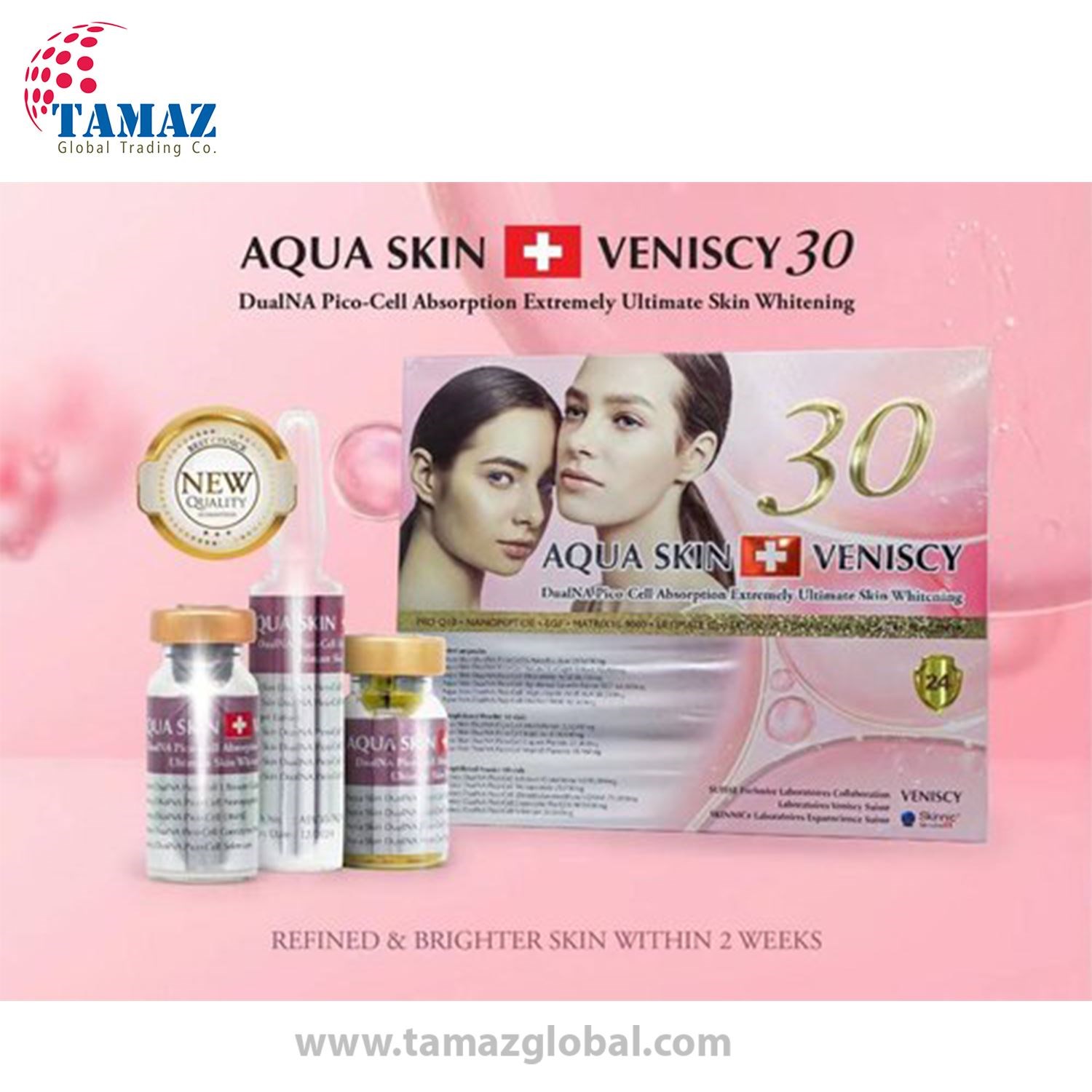aqua skin veniscy 30 dualna pico cell absorbtion