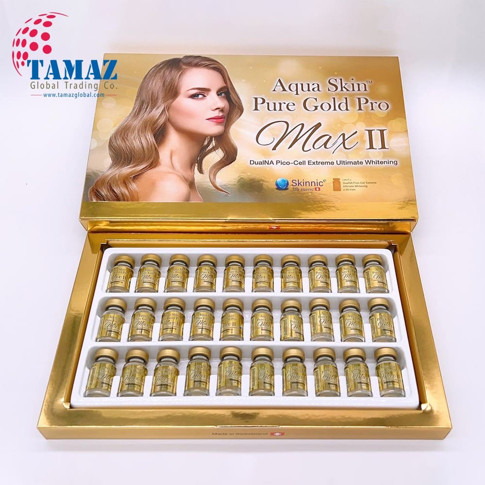 Aqua Skin Pure Gold Pro Max II Glutathione Injection