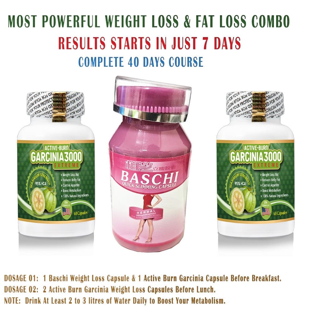 Baschi Quick Weight Loss & Slimming Capsules