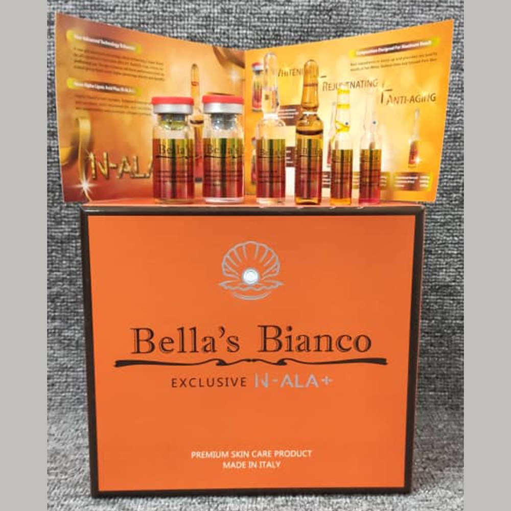 Bellas Bianco Glutathione 100,000mg & ALA 5000mg Injection