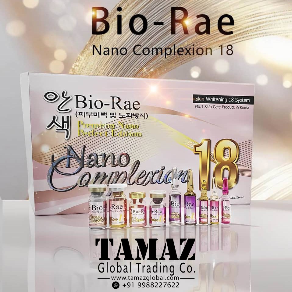 Bio Rae Nano Complexion 18 Skin Whitening Glutathione Injection