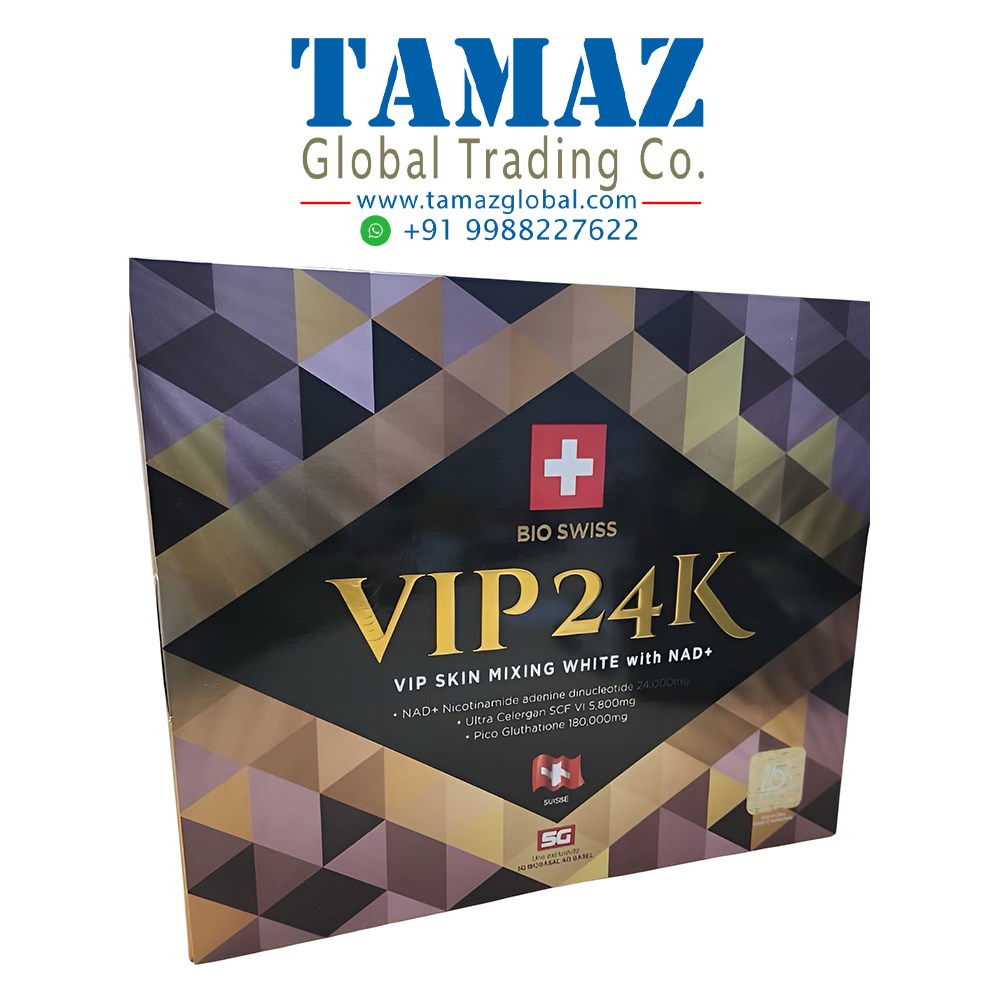 Bio Swiss VIP 24K Glutathione Injection With NAD+