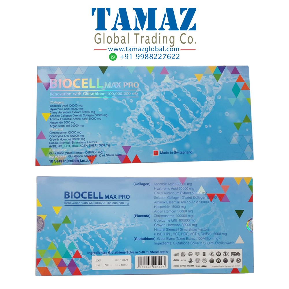 Biocell Max Pro Renovation with Glutathione Injection