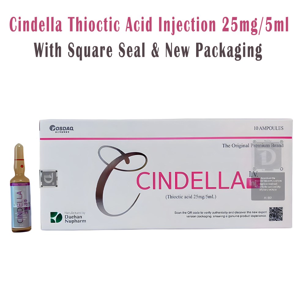 Cindella Thioctic Acid ( Alpha Lipoic Acid ) Injection 25mg