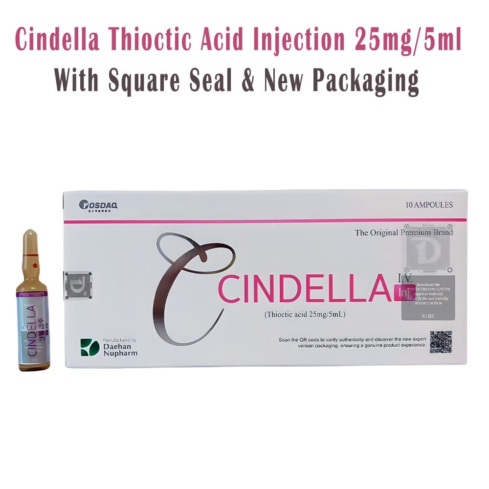 Cindella Thioctic Acid ( Alpha Lipoic Acid ) Injection 25mg