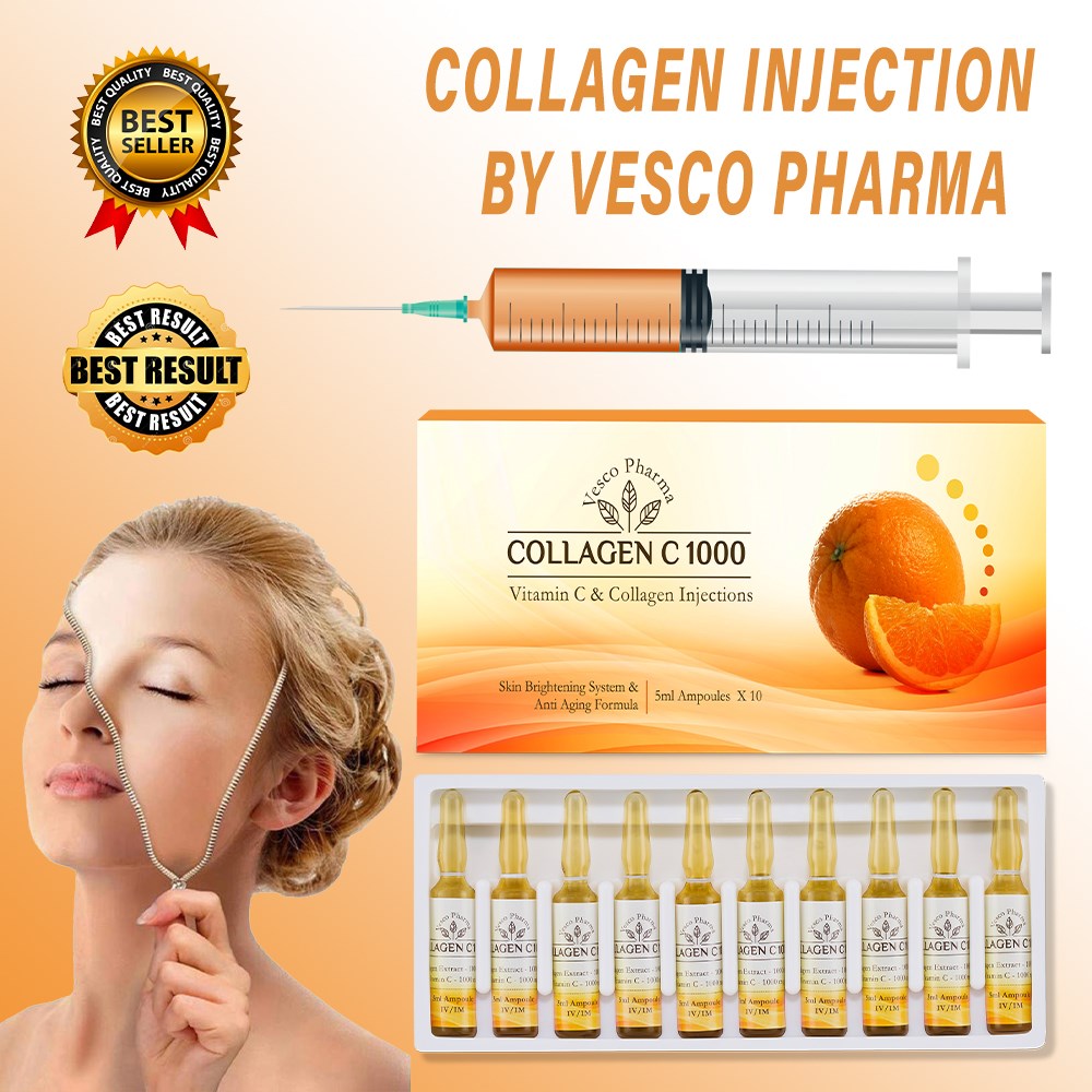Collagen Injection By Vesco Pharma Collagen C 1000