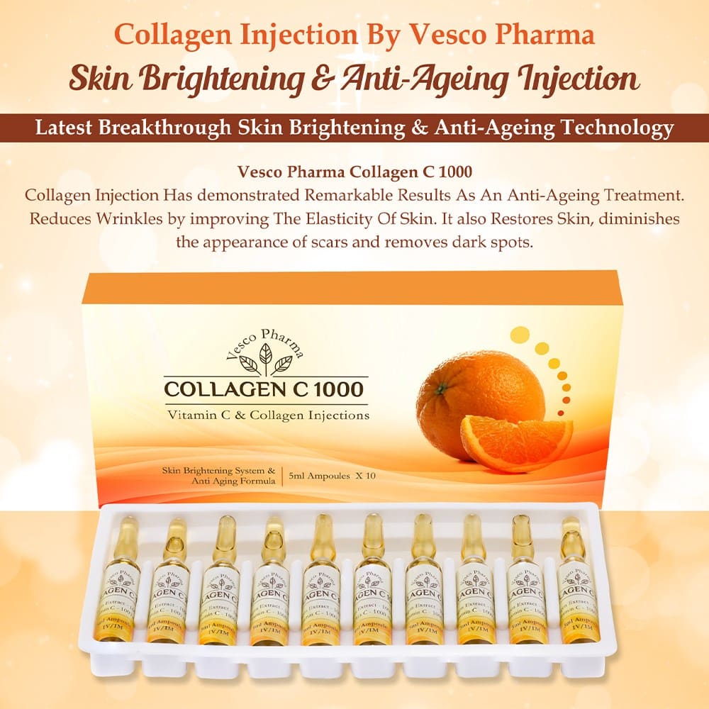 Collagen Injection By Vesco Pharma Collagen C 1000