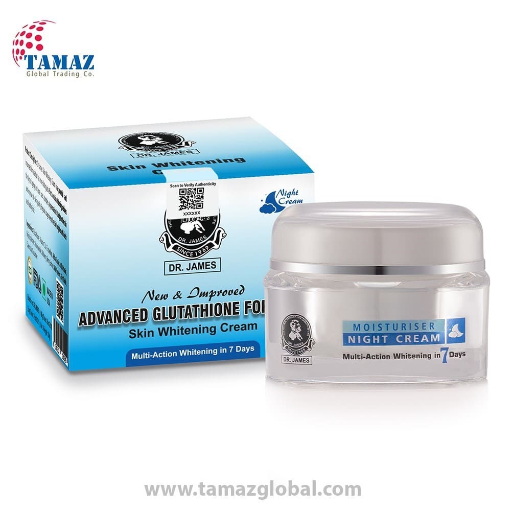 Dr James Glutathione Cream Advanced Skin Whitening Formula