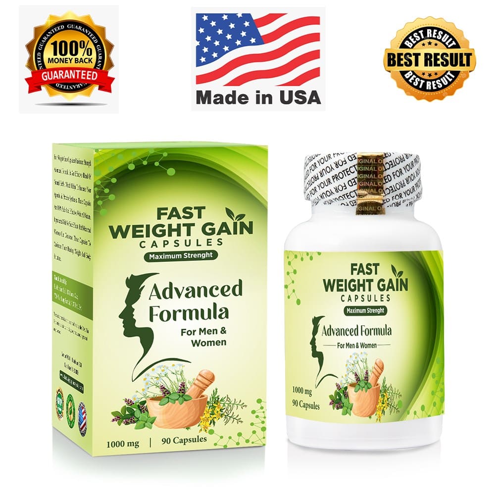 Fast Weight Gain Capsules Advanced Formula For Men & Women