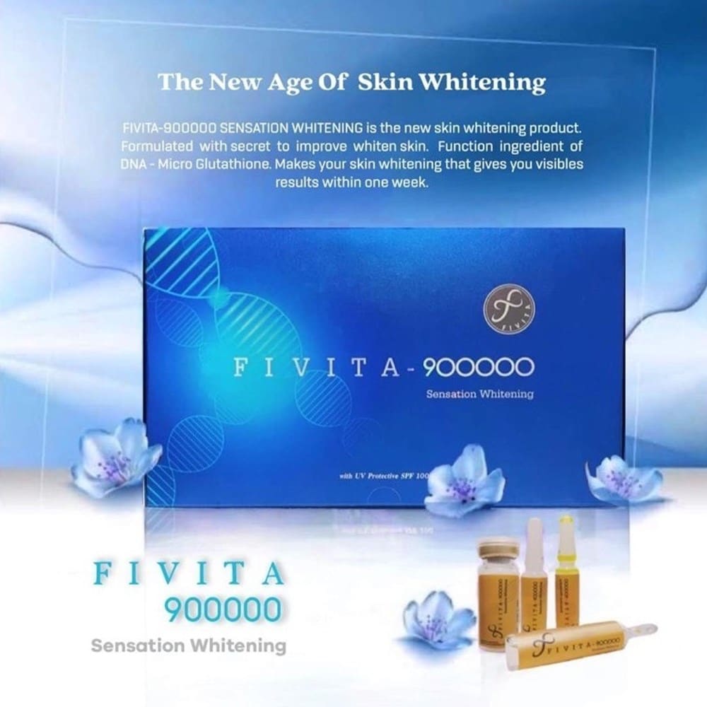 FIVITA 900000 Sensation Whitening Glutathione Injection