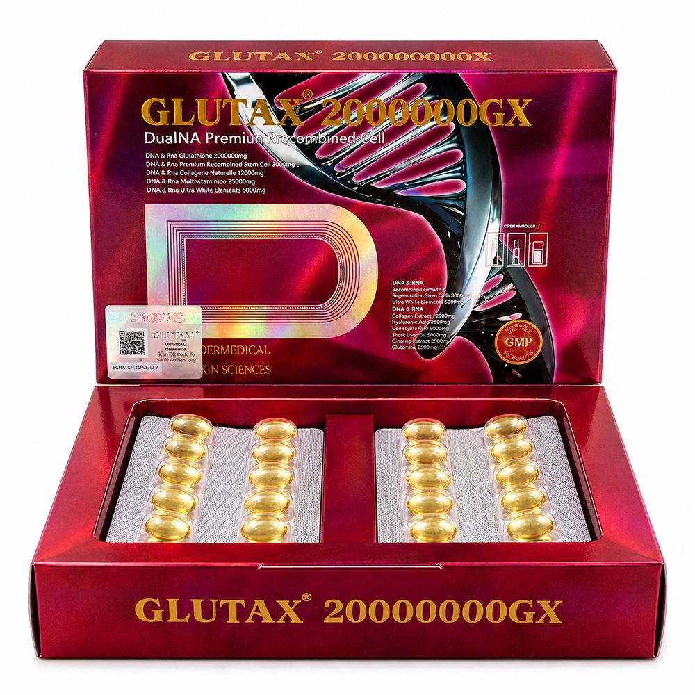 Glutax 2 Million GX Glutathione Skin Whitening 60 Softgels