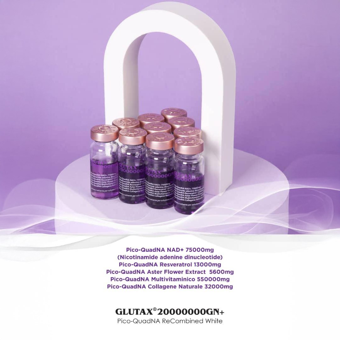 Glutax 20000000GN+ Recombined White Glutathione Injection