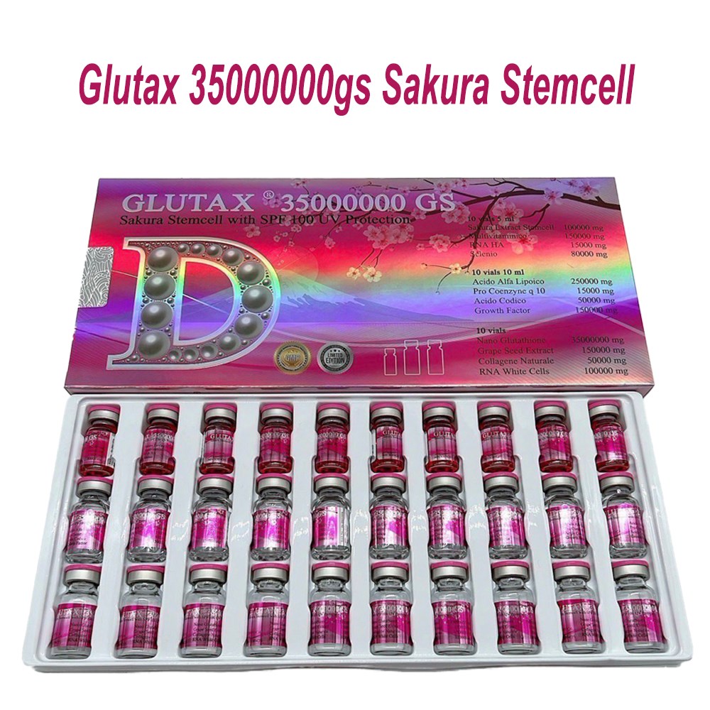 Glutax 35000000GS Sakura Glutathione Skin Whitening Injection