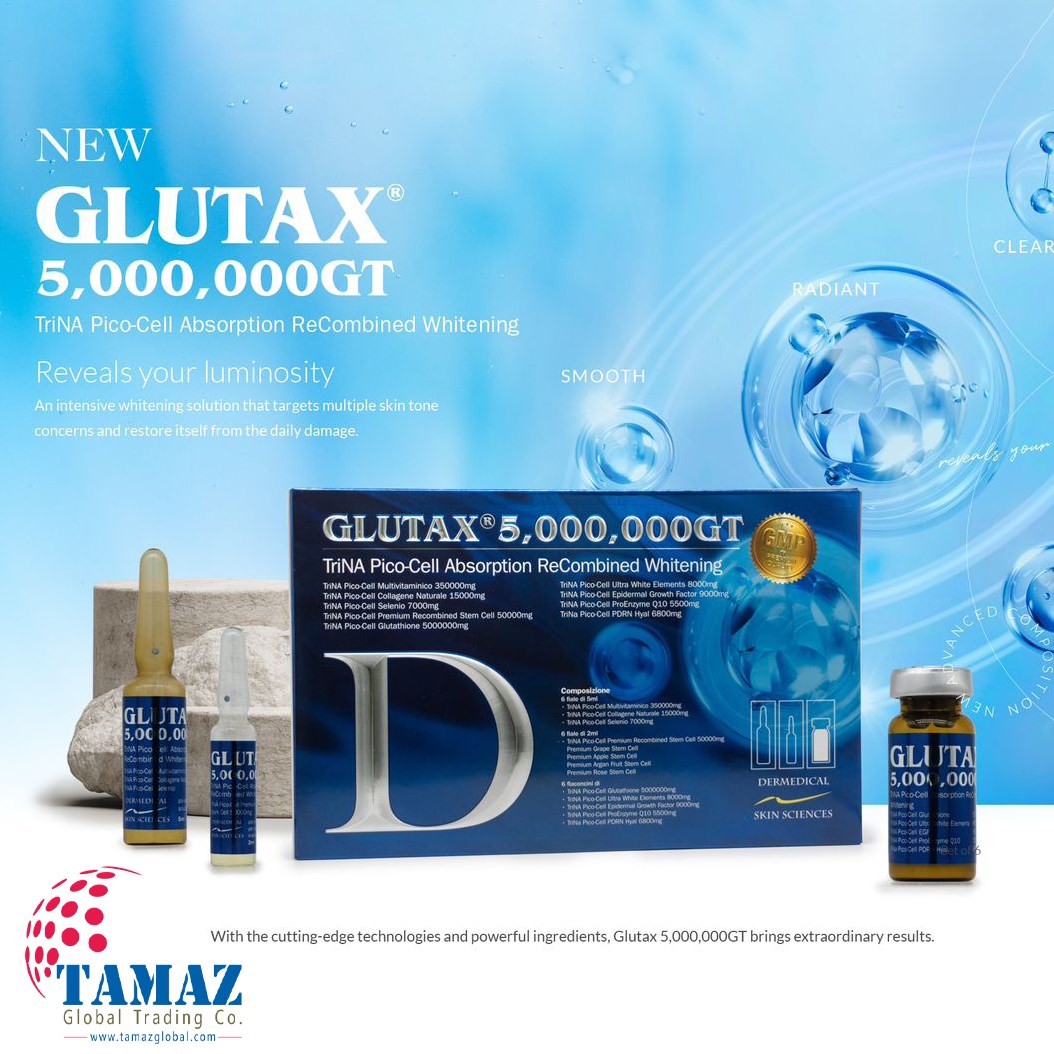 Glutax 5,000,000GT TriNA Pico Cell Glutathione Injection