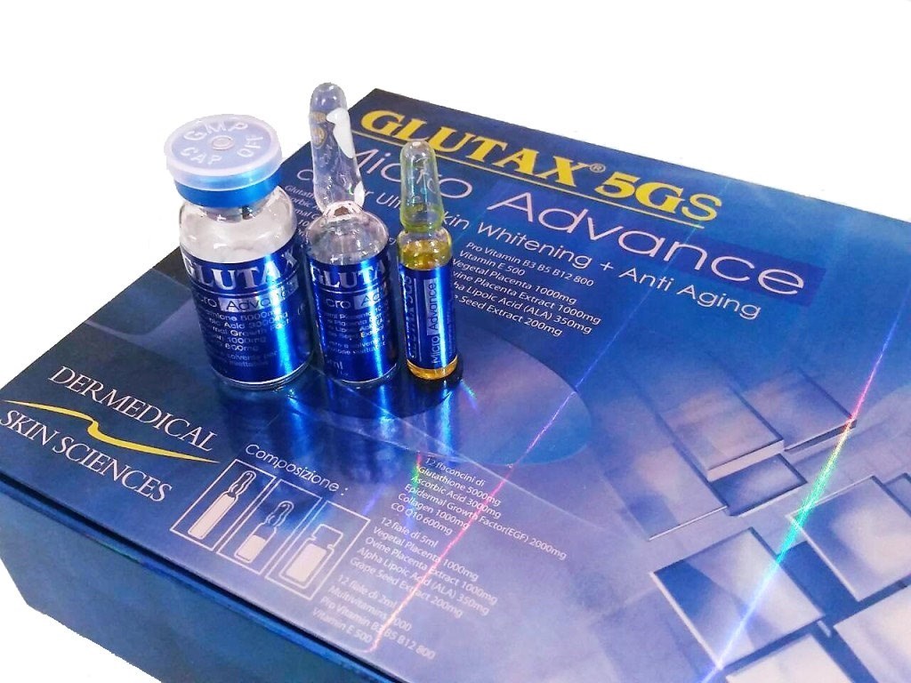 Glutax 5gs Micro Advance Cellular Ultra Skin 12 Vials