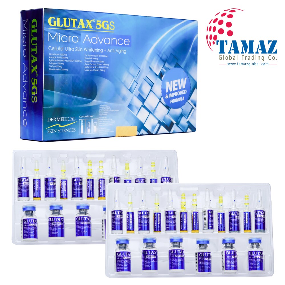 Glutax 5gs Micro Advance Cellular Ultra Skin 12 Vials