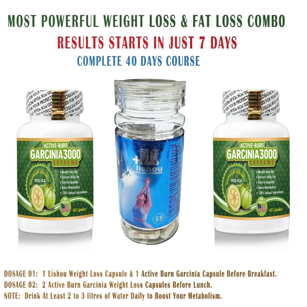 Active Burn Garcinia 3000 Maximum Strength Capsules