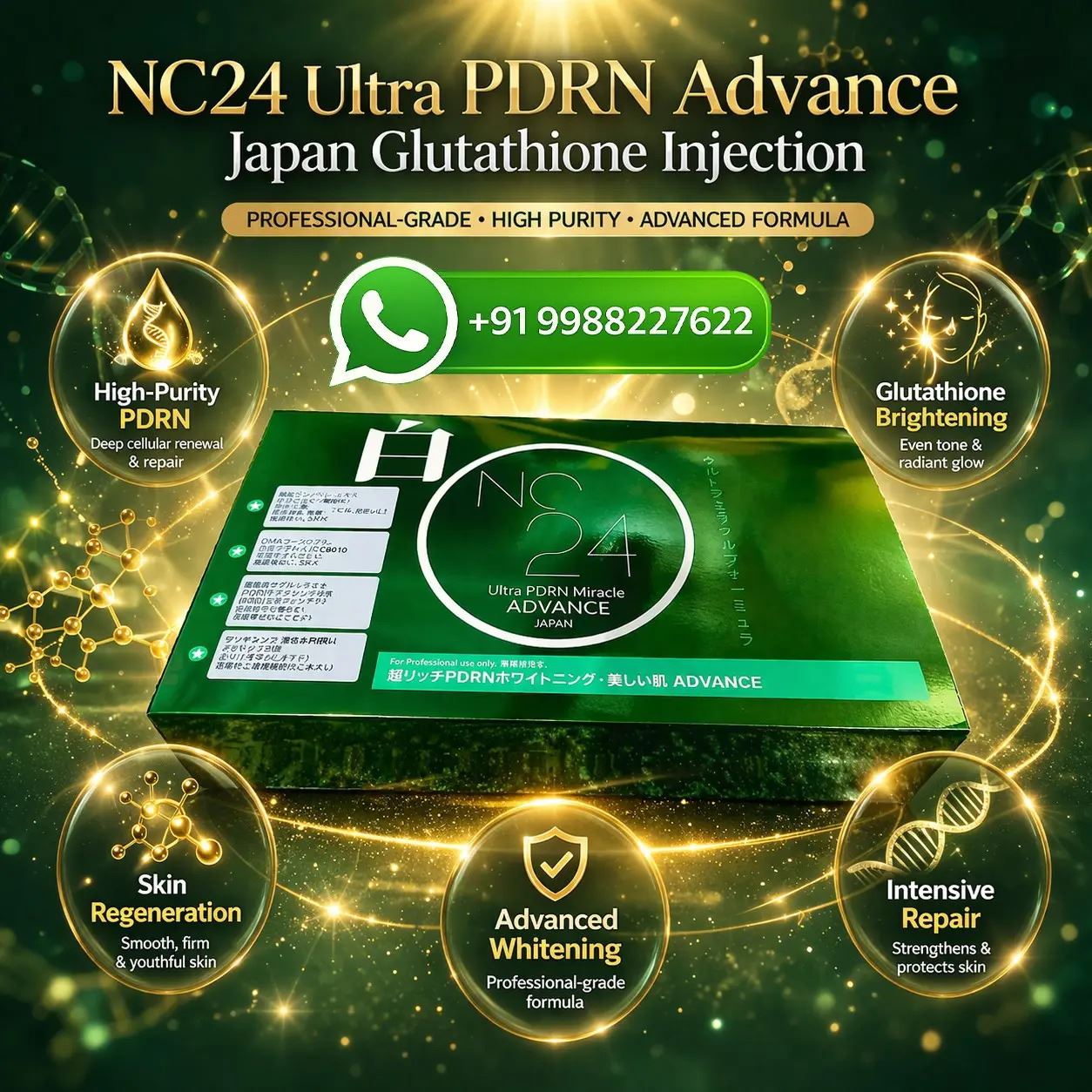 NC24 Ultra PDRN Miracle Advance Japan Glutathione Injection