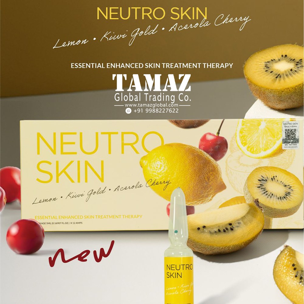 Neutro Skin Lemon, Kiwi Gold, Avocado Cherry Collagen & Vitamin C Injection