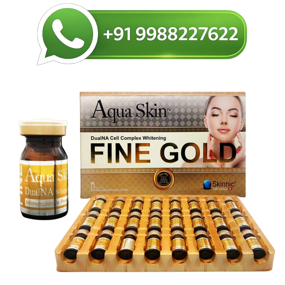Aqua Skin Fine Gold DualNa Cell Complex Whitening Injection