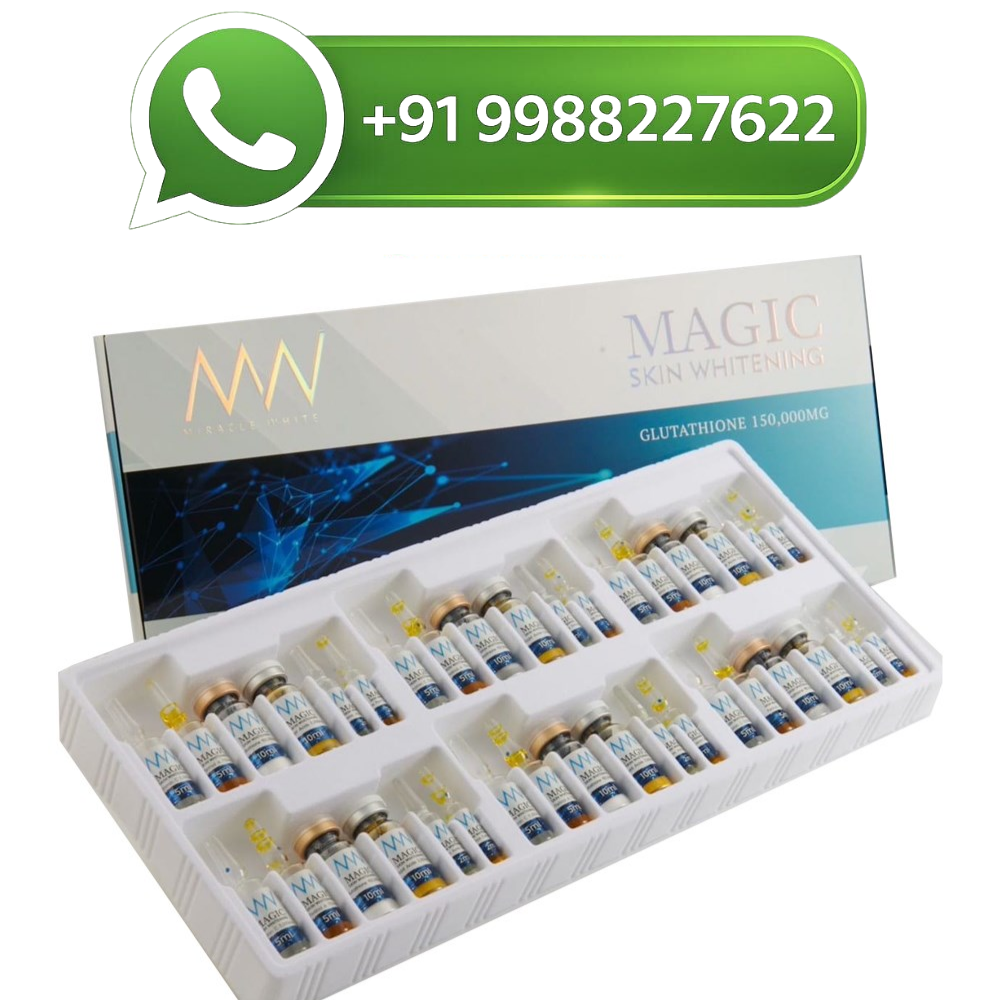 Miracle White Magic Skin Whitening 150,000mg Glutathione Injection
