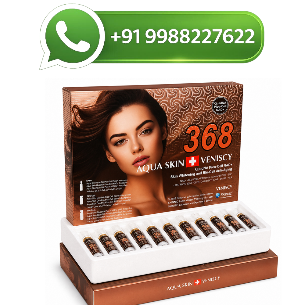 Aqua Skin Veniscy 368 Glutathione Injection