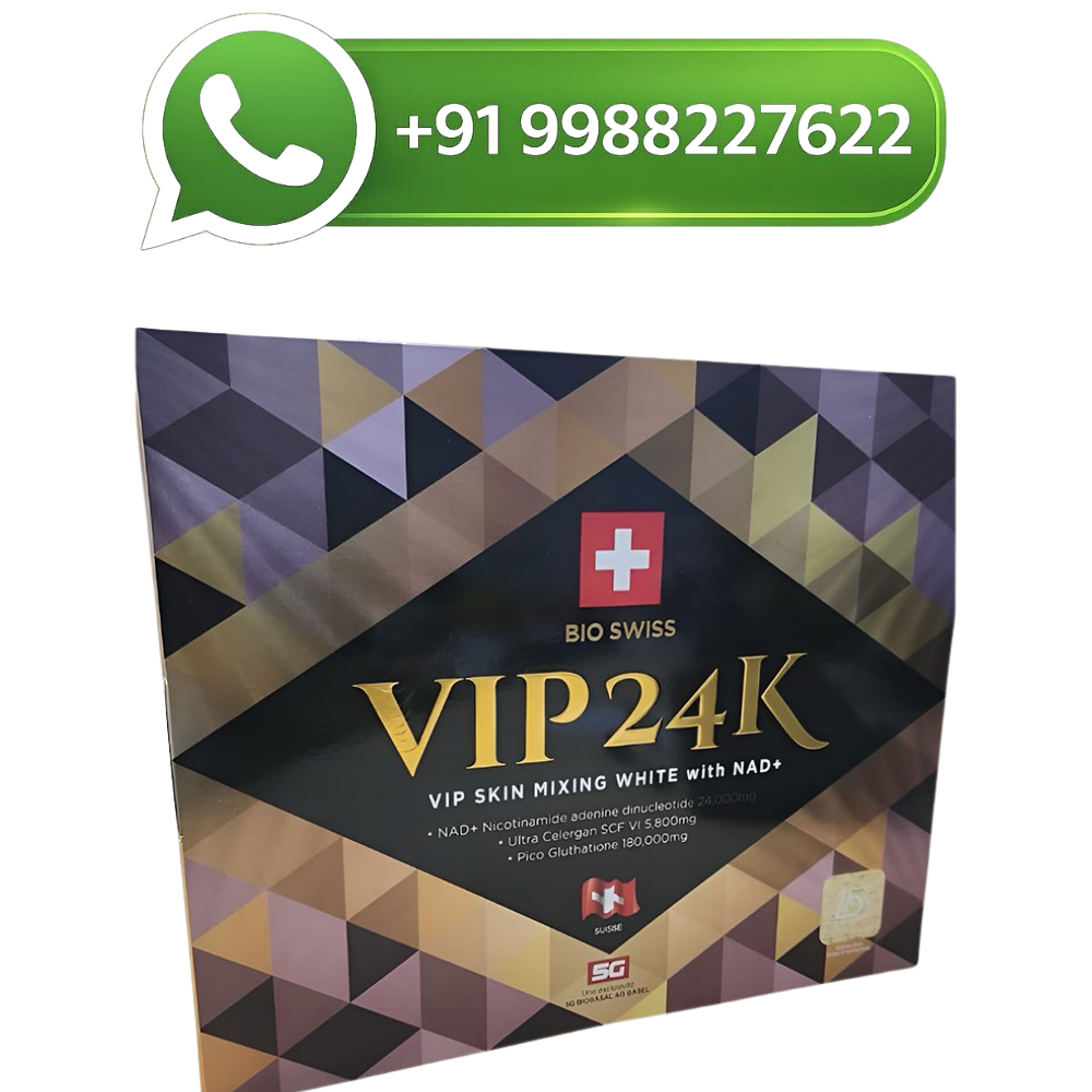 Bio Swiss VIP 24K Glutathione Injection With NAD+