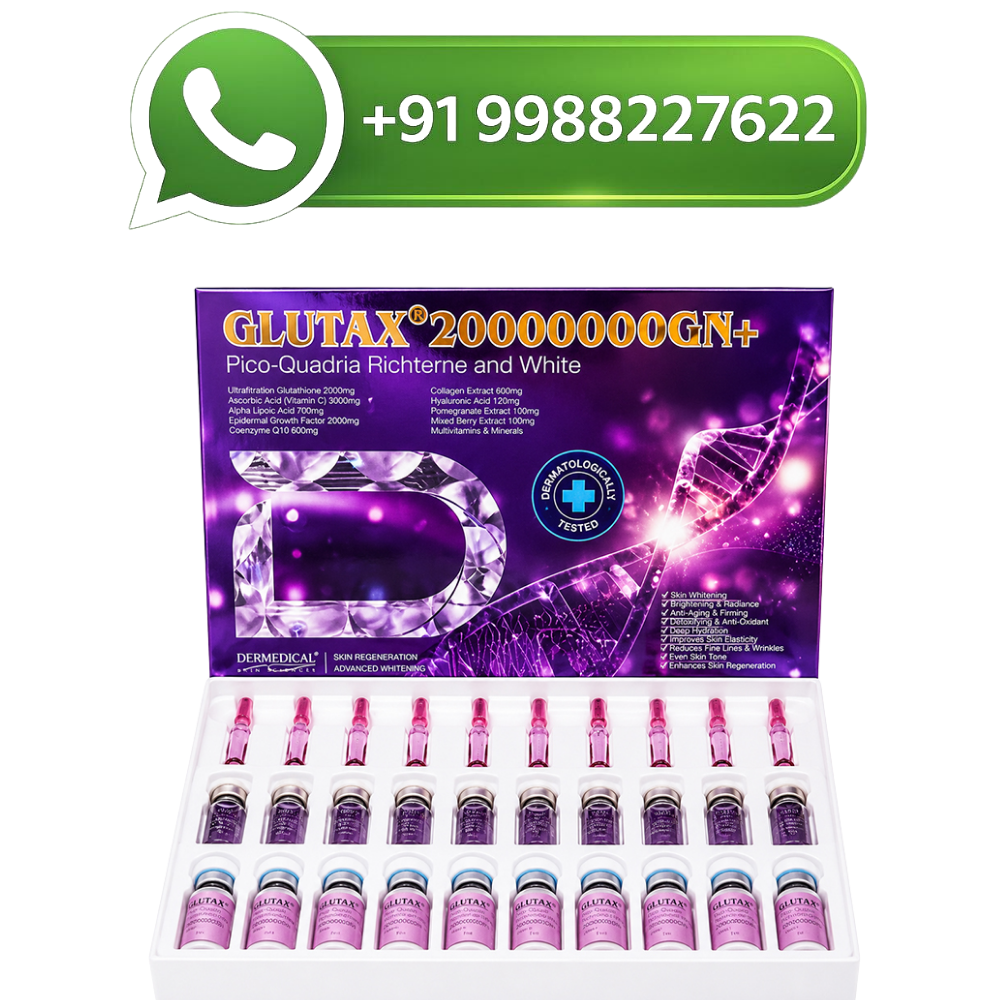Glutax 20000000GN+ Recombined White Glutathione Injection