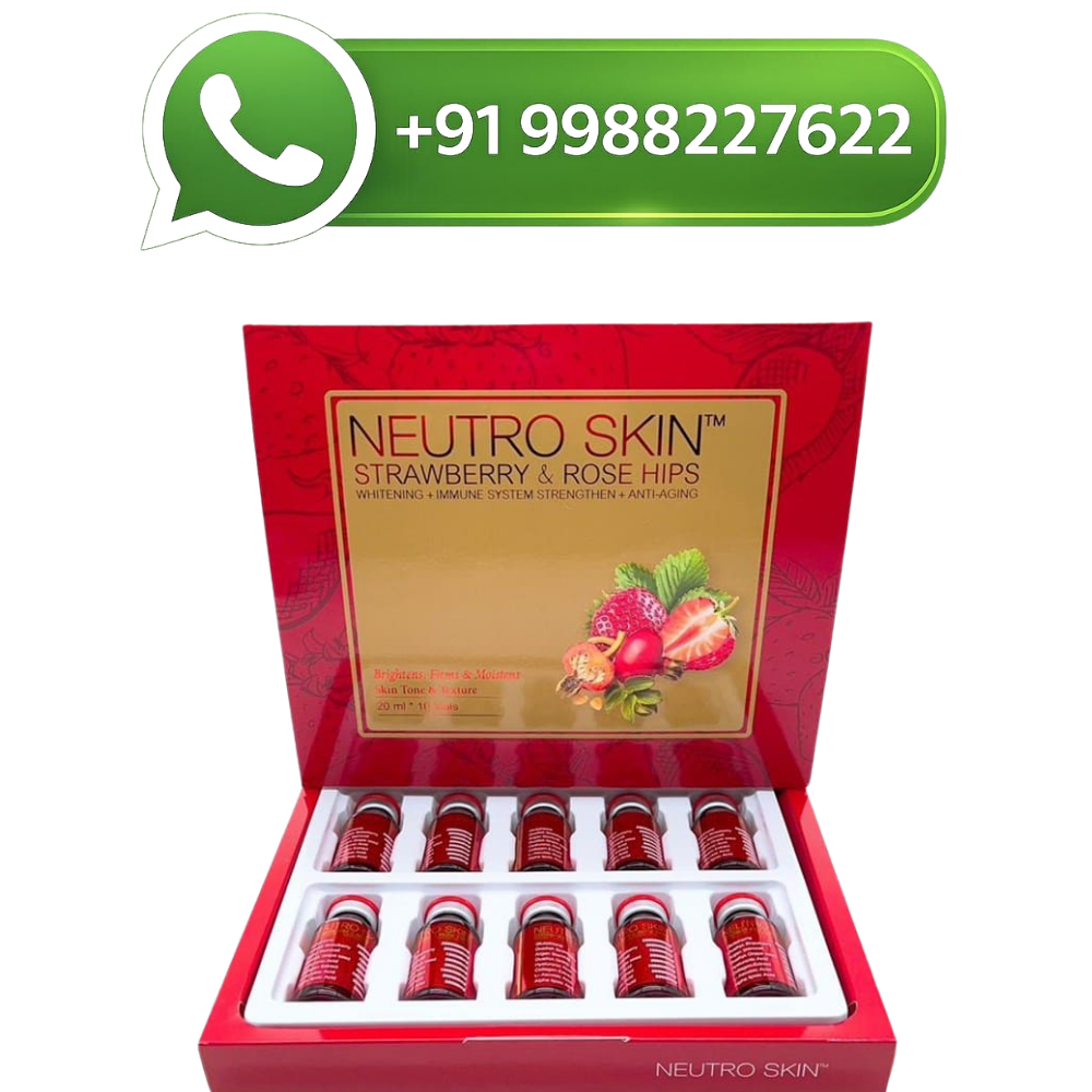 Neutro Skin Strawberry & Rosehips Glutathione Injection