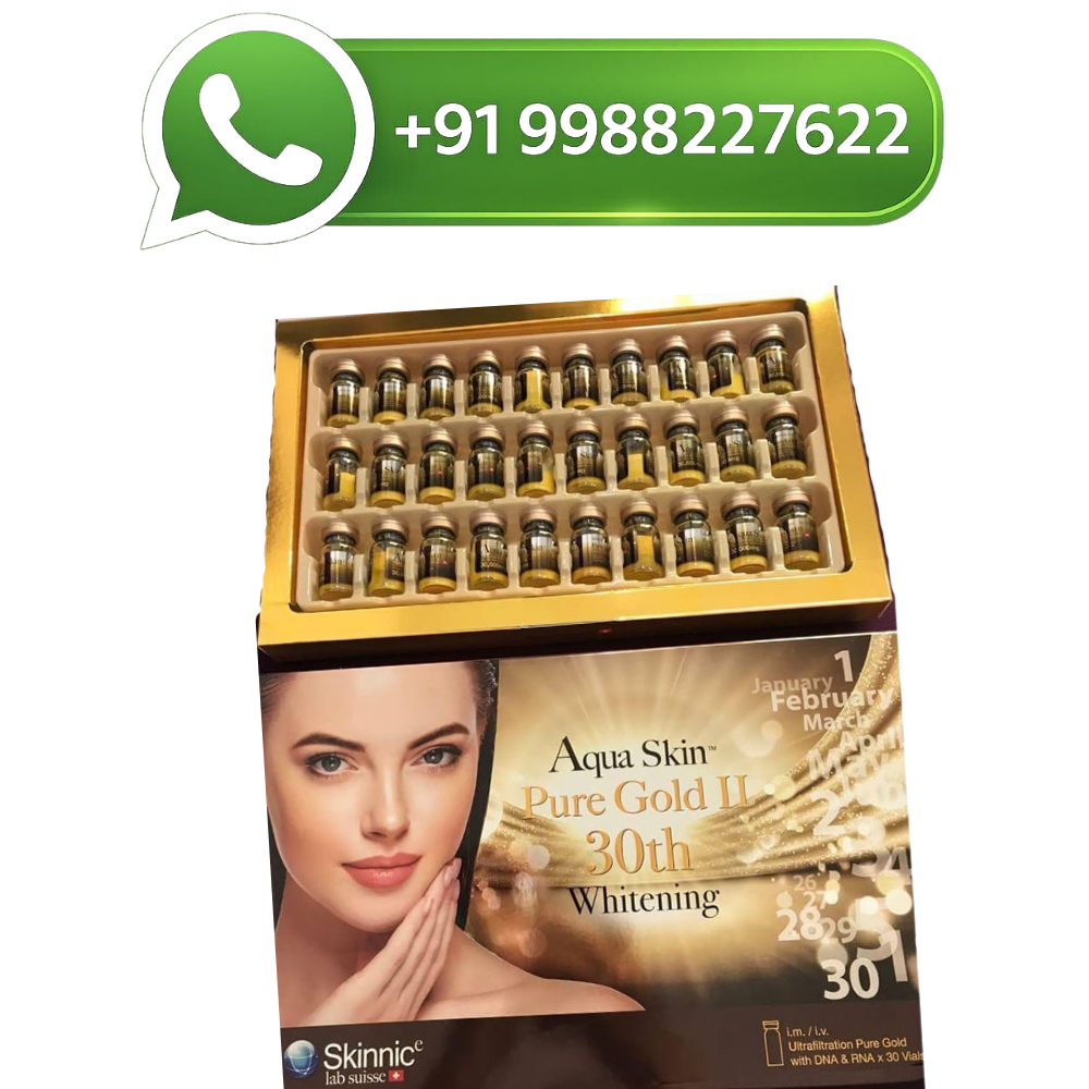 Aqua Skin Pure Gold Pro II 30th Whitening Injection