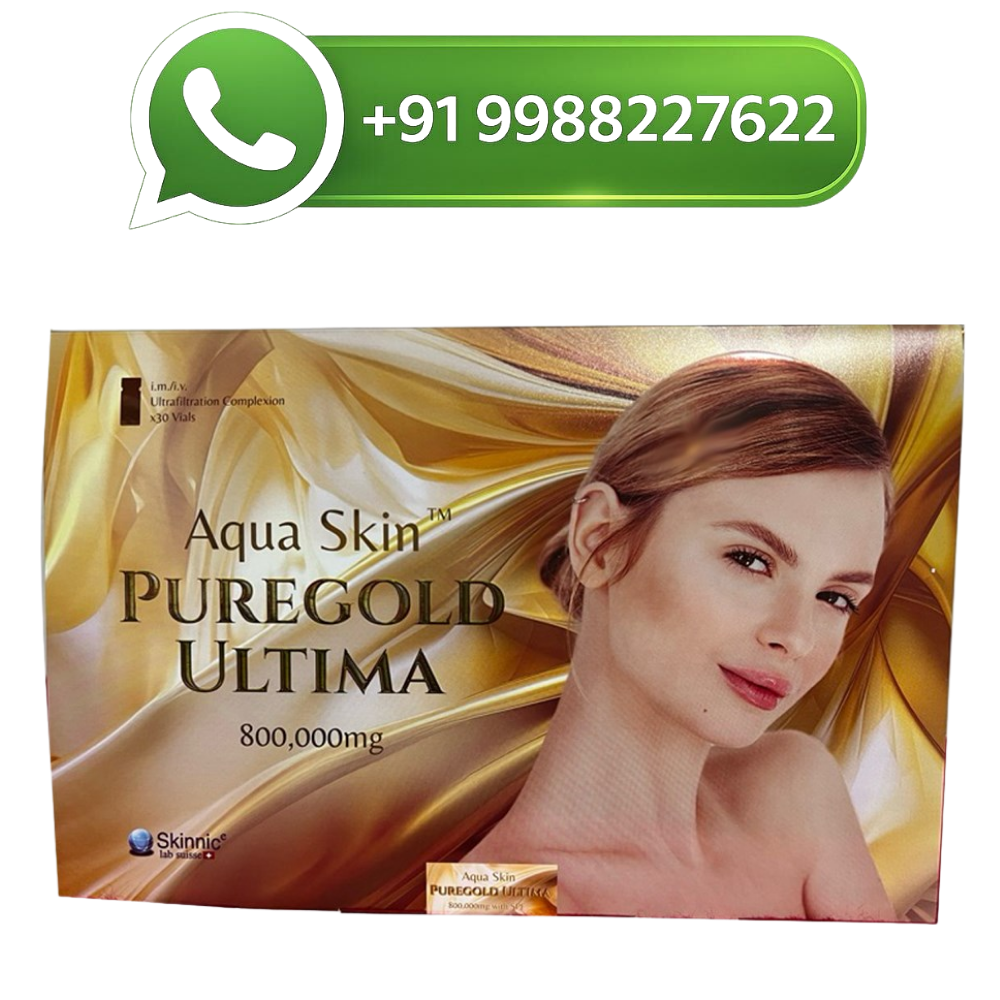 Aqua Skin PureGold Ultima 800,000mg Glutathione Injection