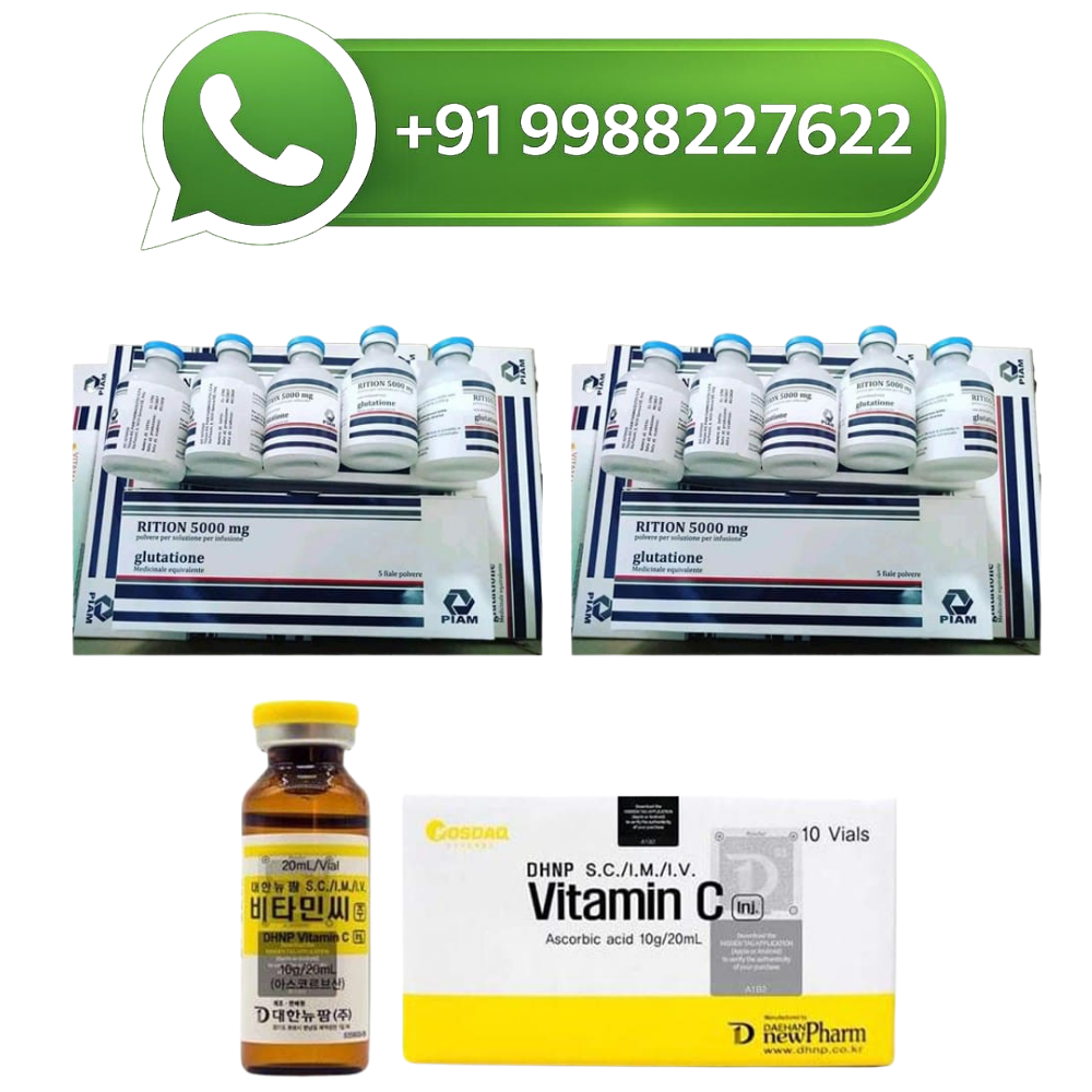 Rition 5000mg Glutathione With 10,000mg DHNP Vitamin C Injection