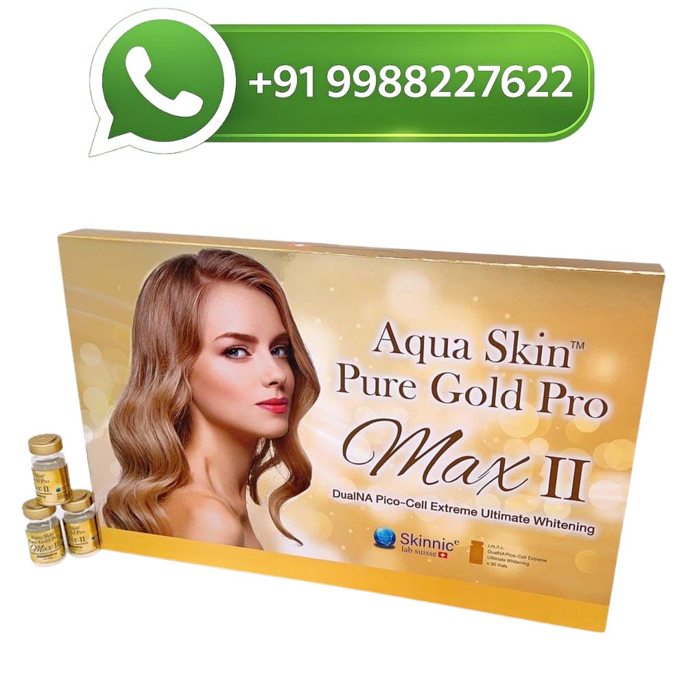 Aqua Skin Pure Gold Pro Max II Glutathione Injection