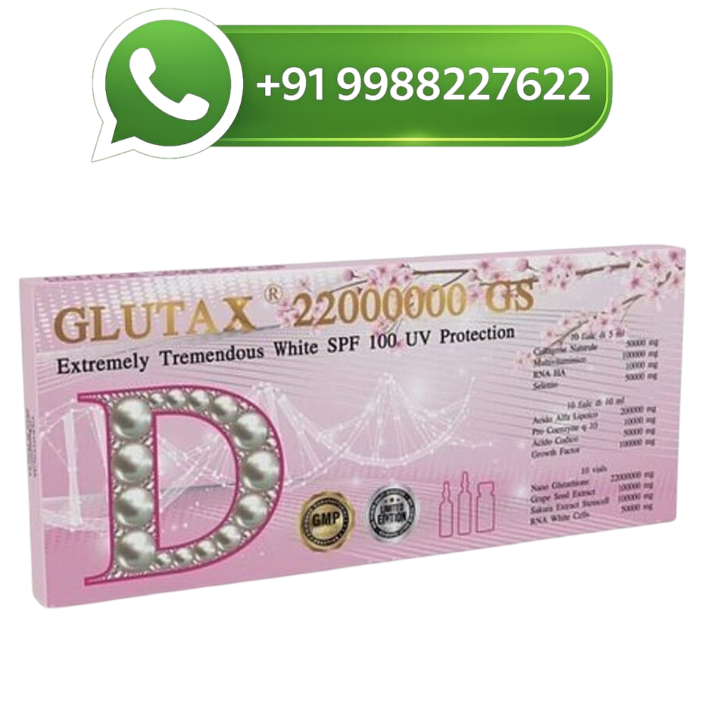Glutax 22000000gs  Extremely Tremendous White Glutathione Injection