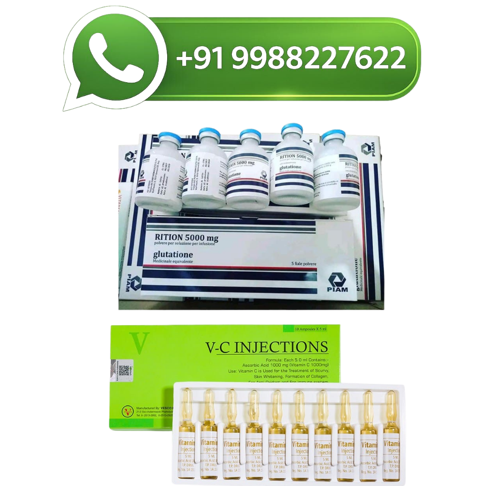 Rition 5000mg Glutathione Skin Whitening Injections