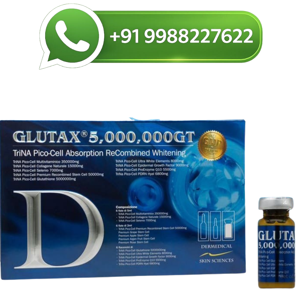 Glutax 5,000,000GT TriNA Pico Cell Glutathione Injection