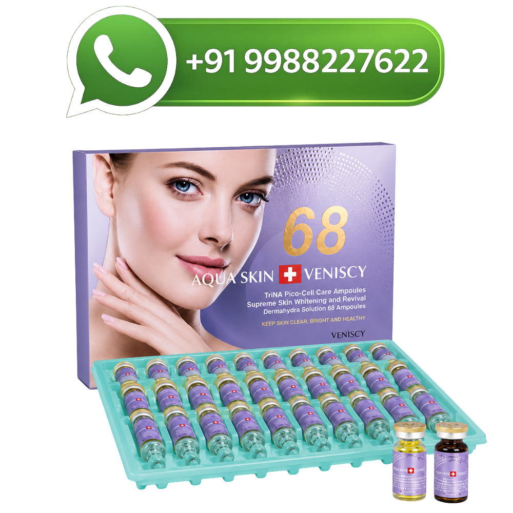 Aqua Skin Veniscy 68 Glutathione Skin Whitening Injection