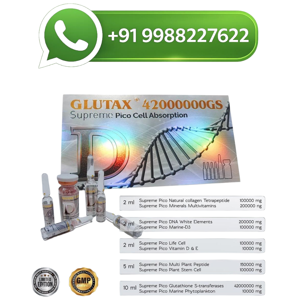 Glutax 42000000gs Supreme Pico Cell Glutathione injection